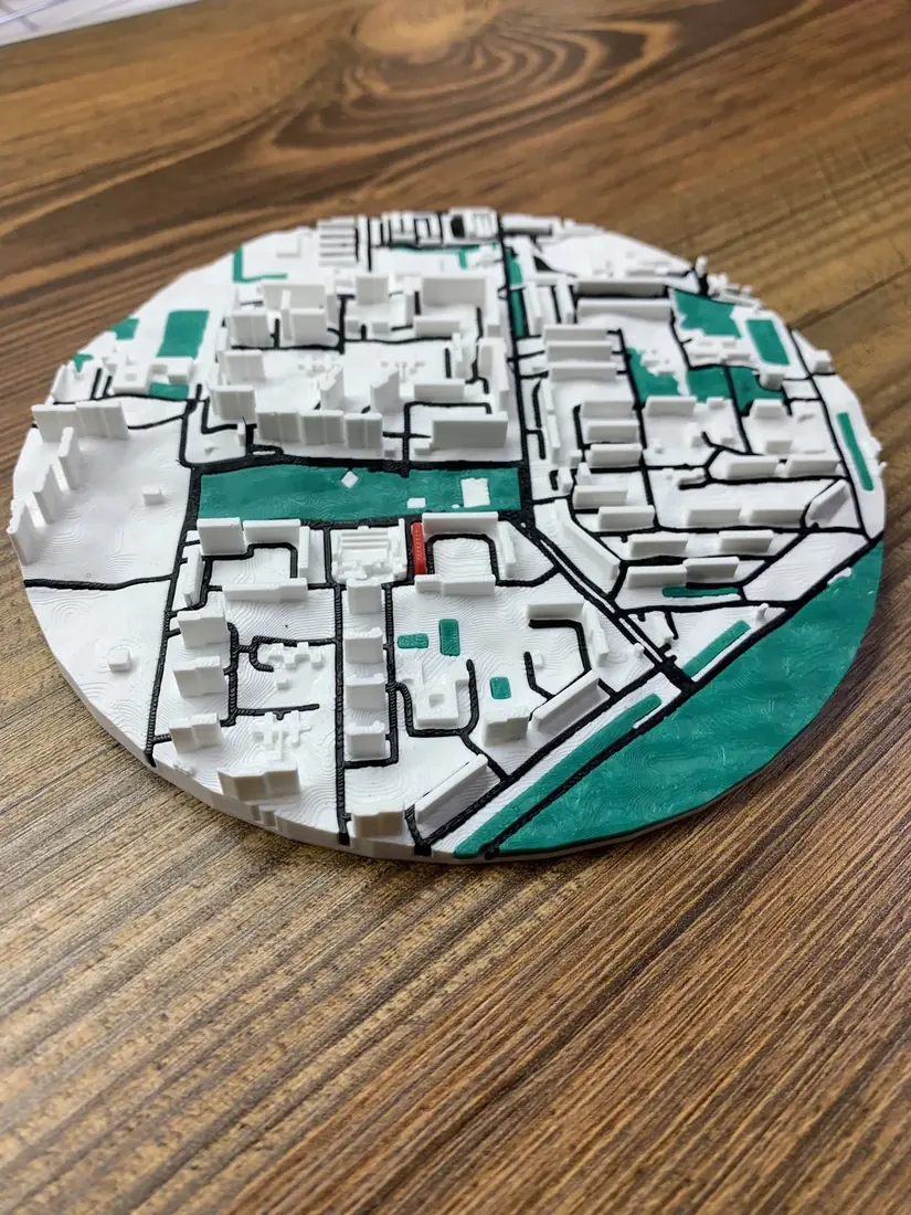 3D-мапа міста